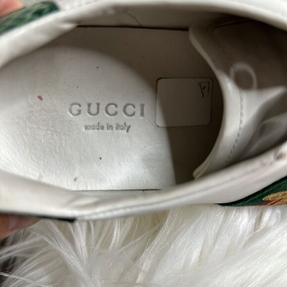 💯Authentic Gucci Sneakers with Cherryline,Size 35.5 🍀 - Picture 3 of 16